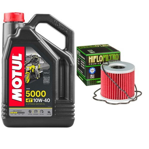 Motul 5000 10w40 oil change - 10w40,